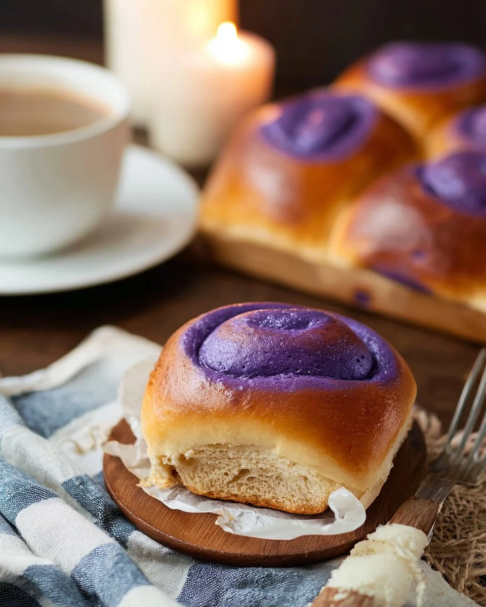 Ube Bread Rolls