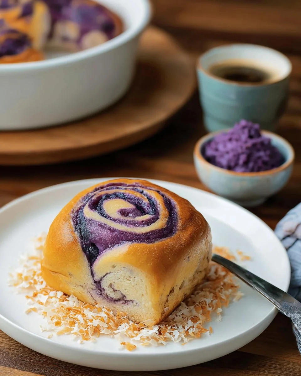 Ube Bread Rolls