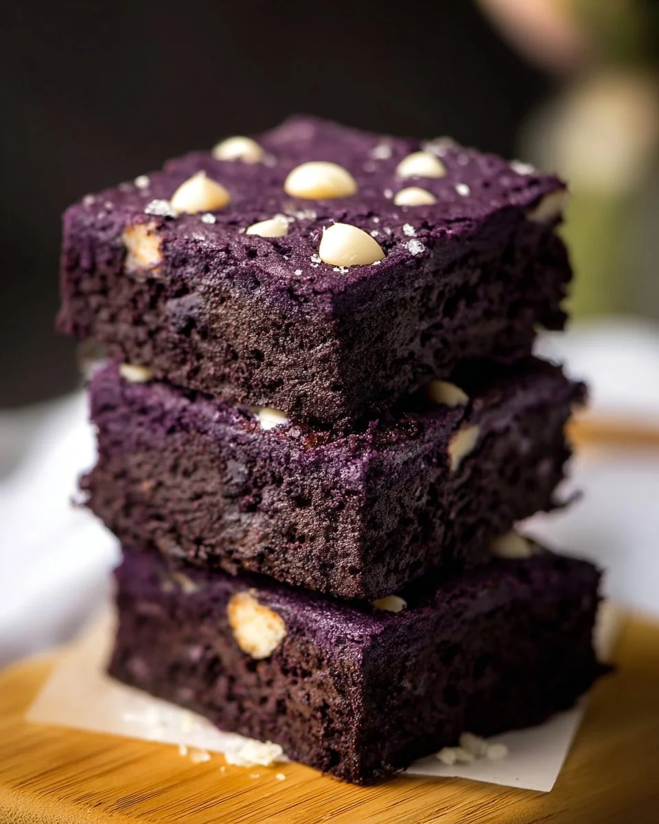 Ube Brownies Recipe
