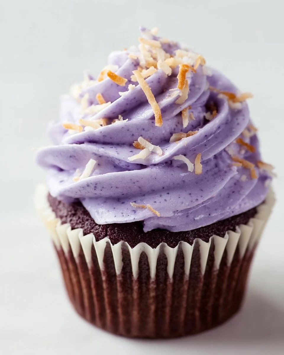Ube Cupcakes