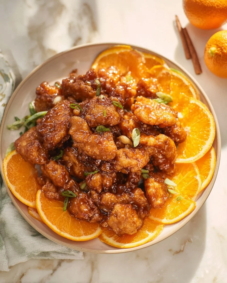 Air Fryer Orange Chicken