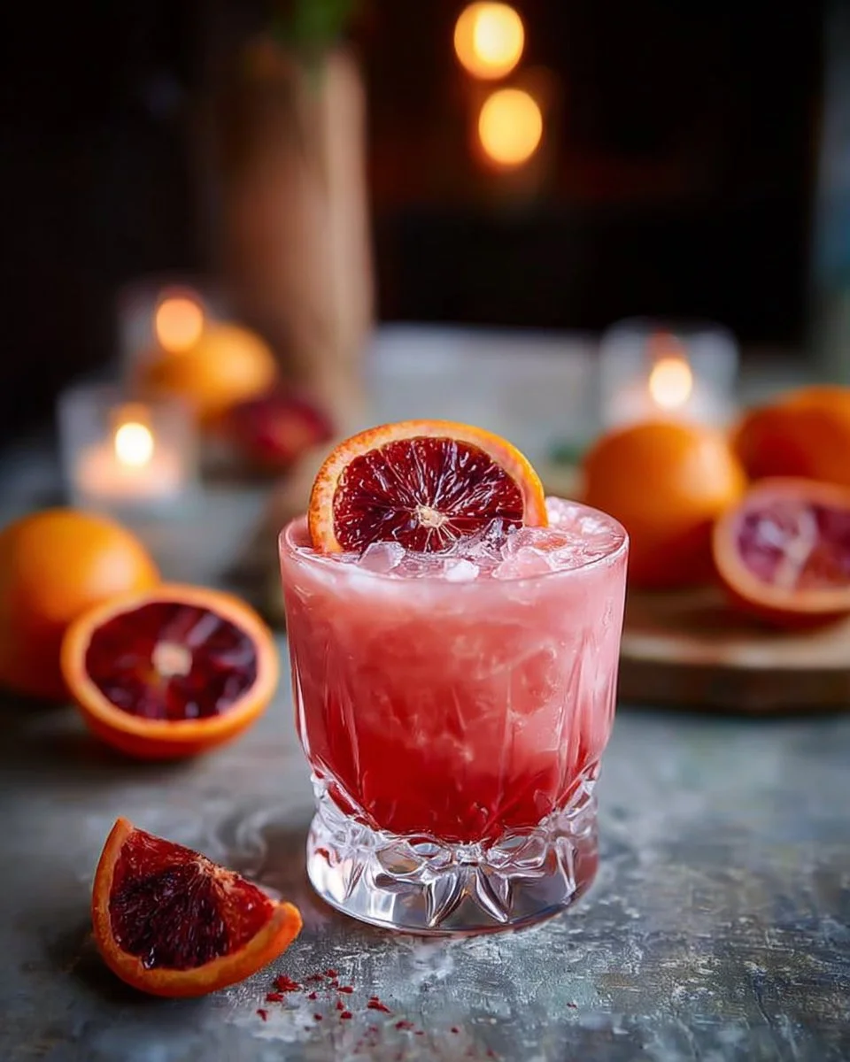 Blood Orange Pineapple Margarita