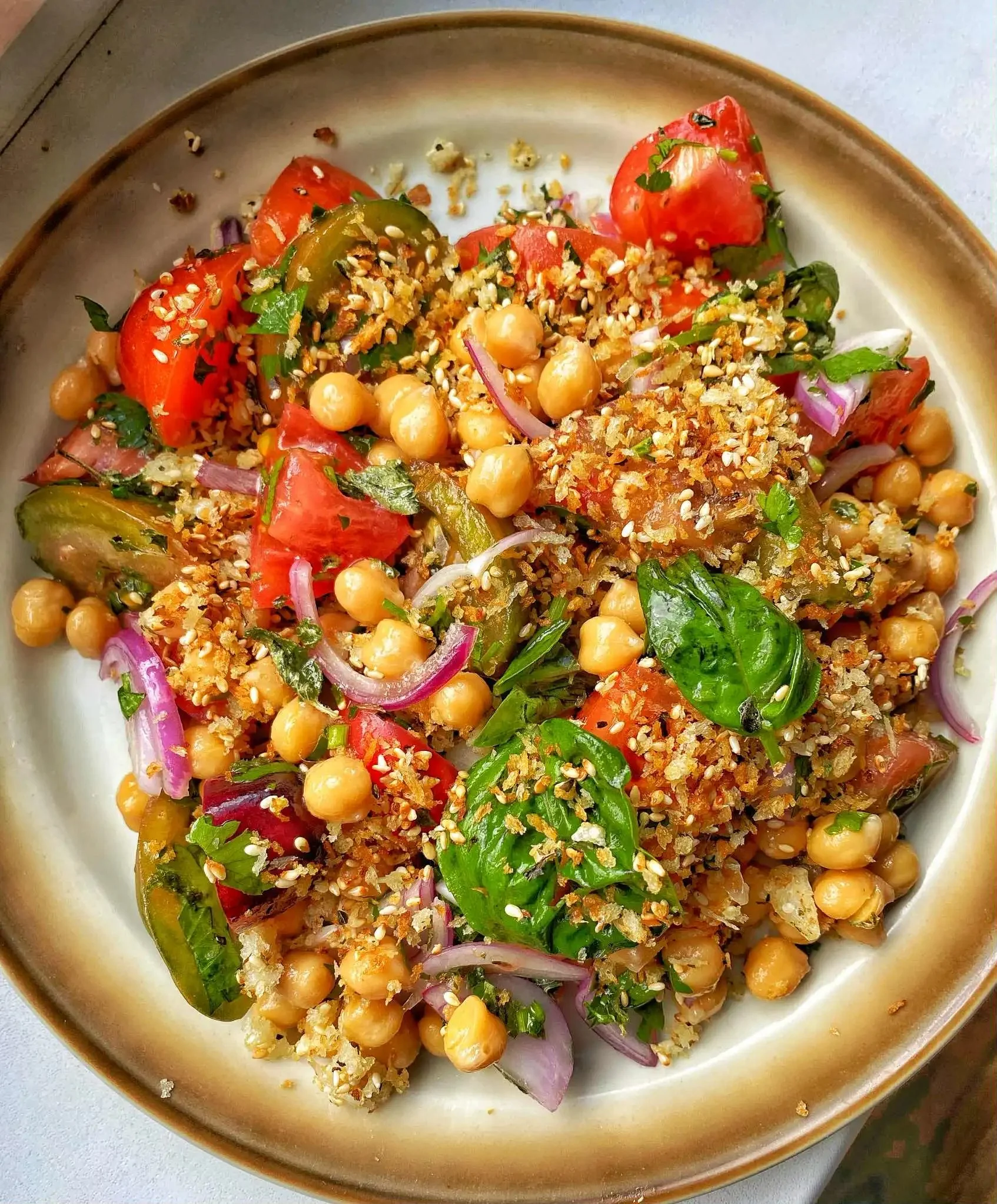 Chickpea and Tomato Salad