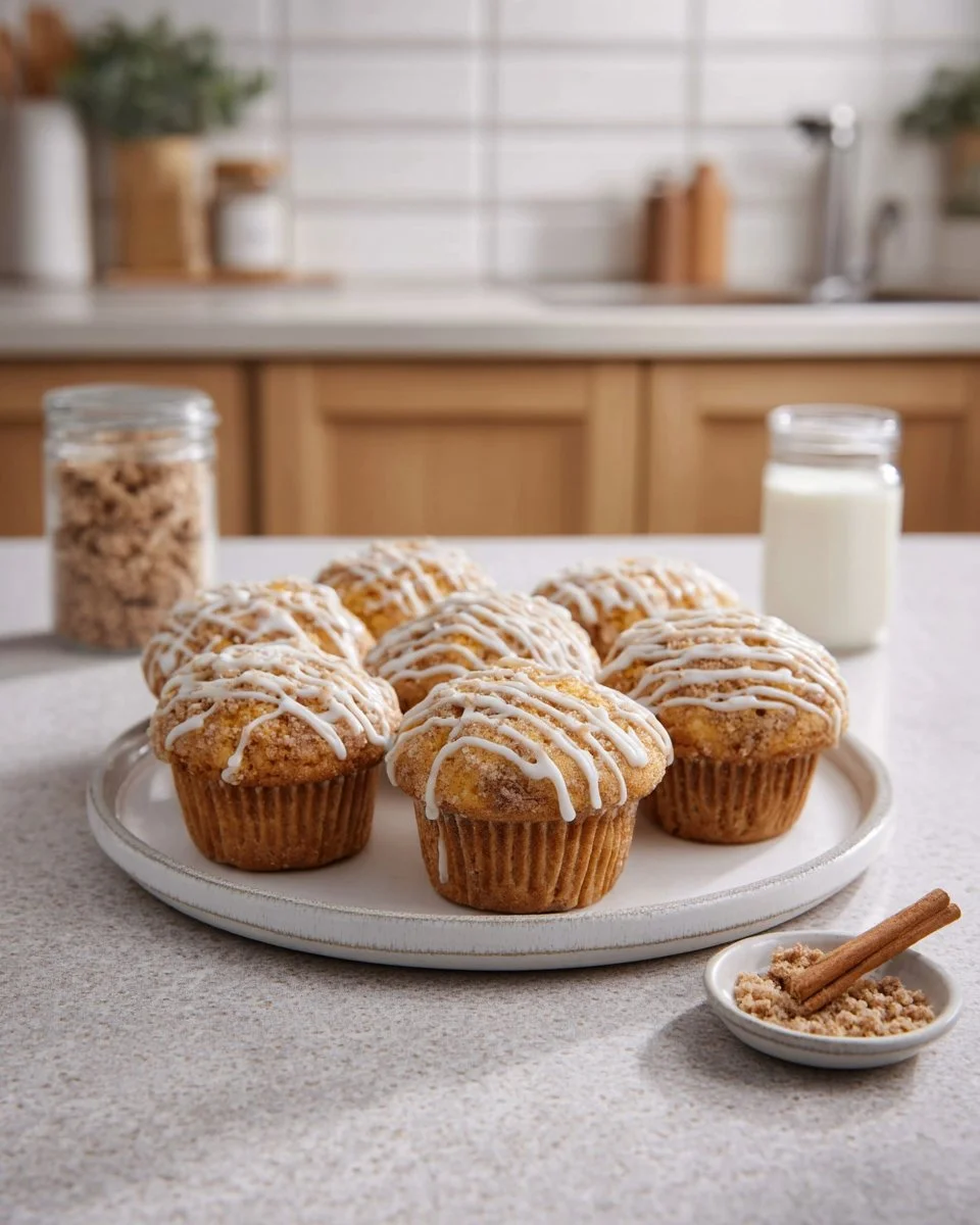 Cinnamon Roll Muffins Recipe