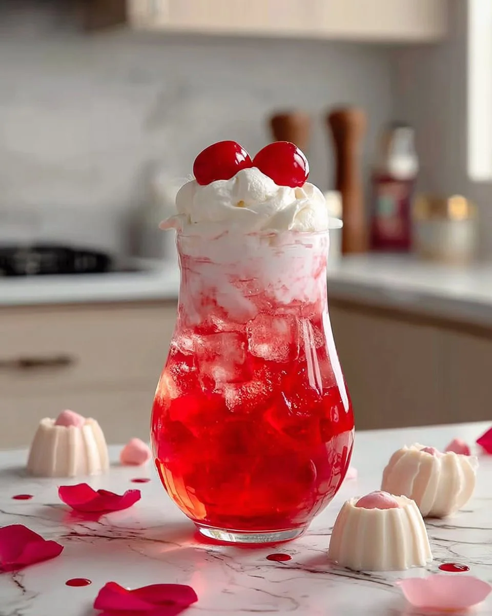 Festive vodka cocktail garnished with fresh fruits for a holiday celebration