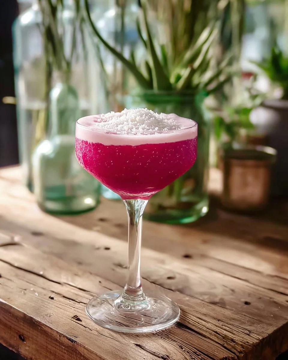 Frozen Dragonfruit Margarita