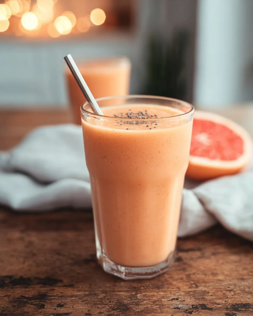 Grapefruit Ginger Smoothie