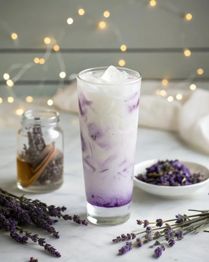 Hibiscus Lavender Mocktail