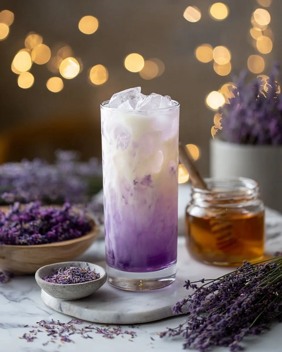 Hibiscus Lavender Mocktail