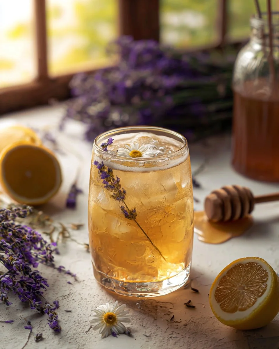 Lavender Chamomile Iced Tea
