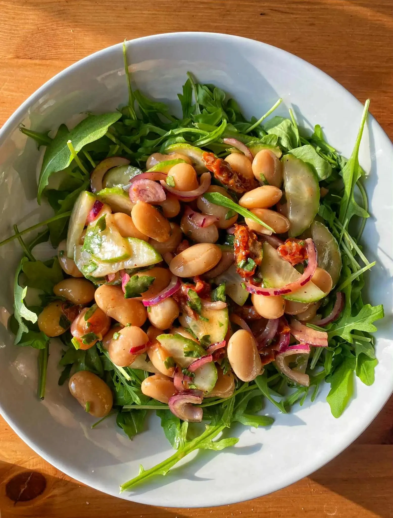 Marinated Butter Bean Salad