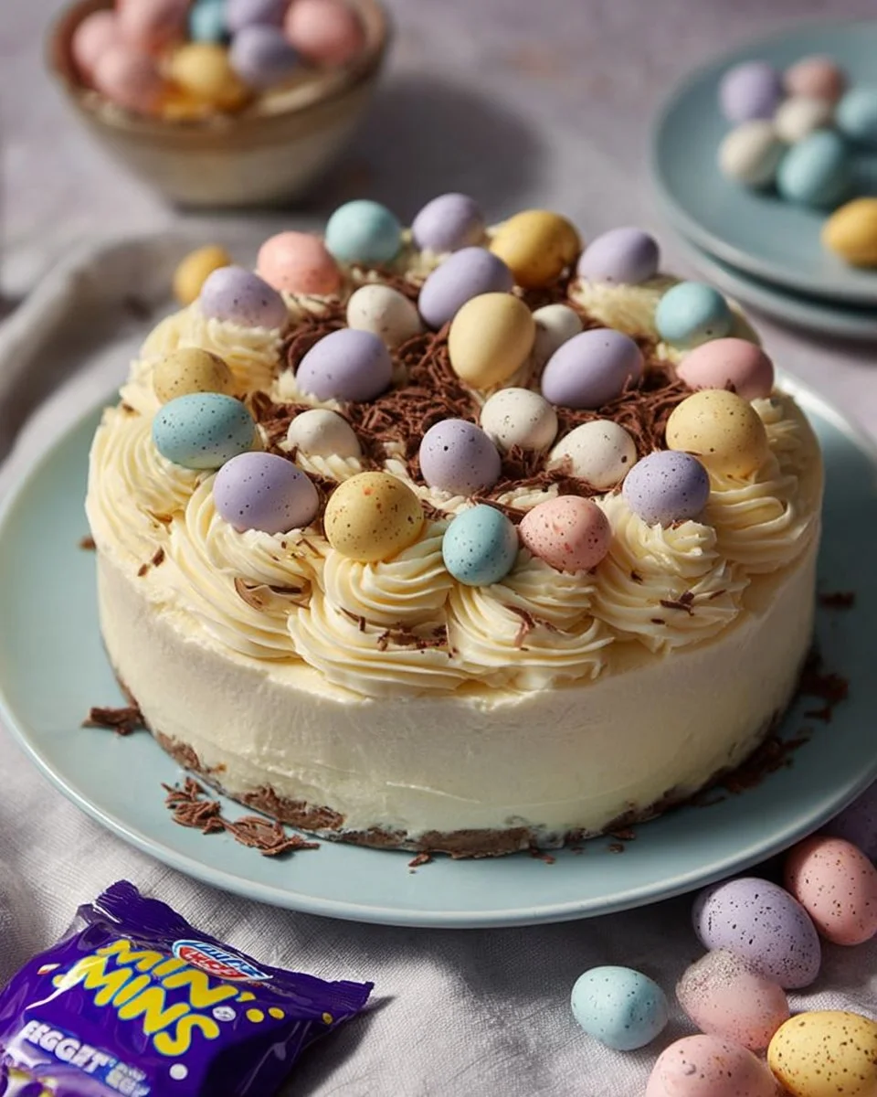 Mini Egg Cheesecake