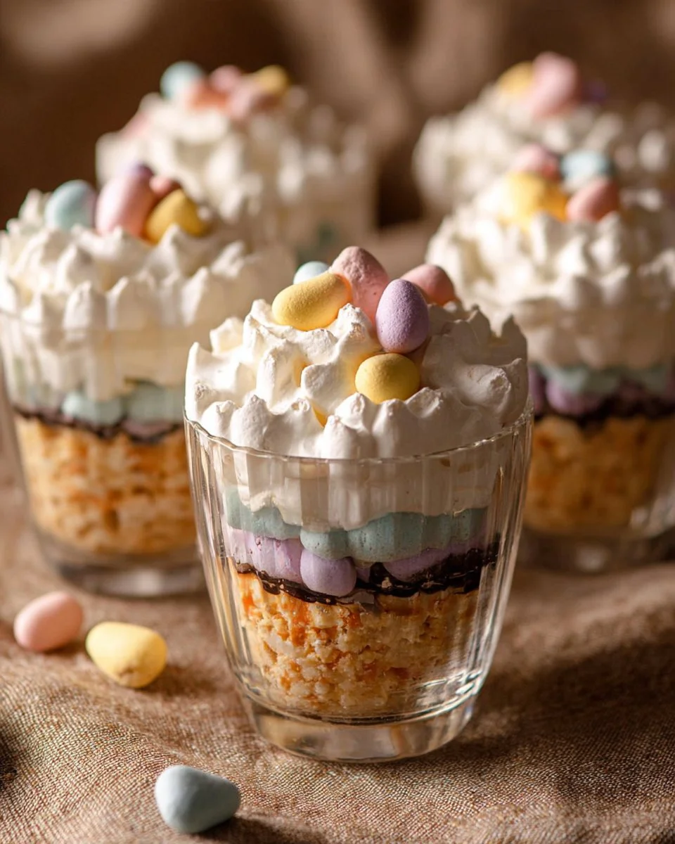 No-Bake Easter Cloud Cups