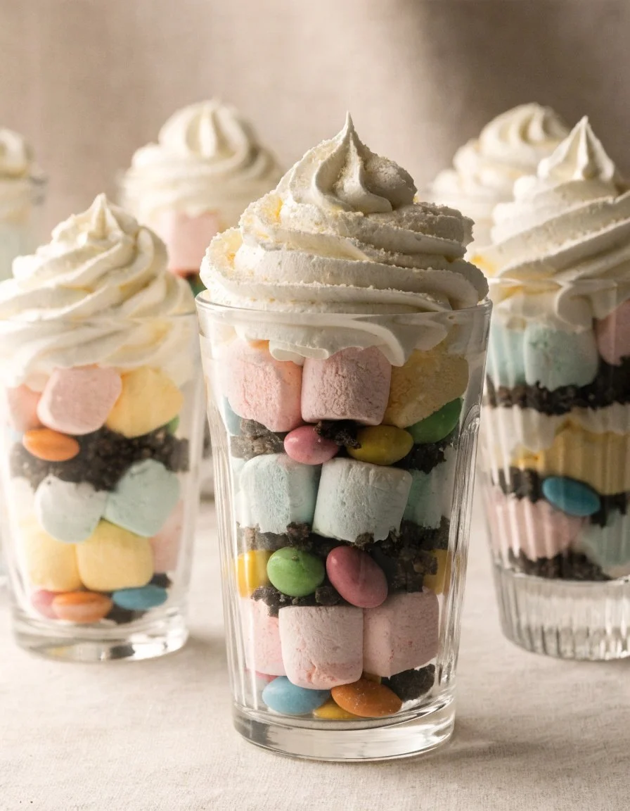No-Bake Easter Cloud Cups