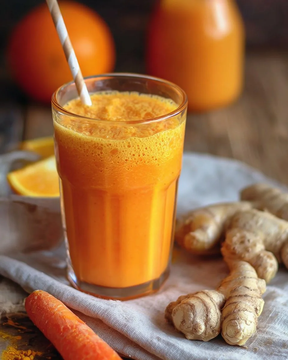 Orange, Ginger & Turmeric Smoothie