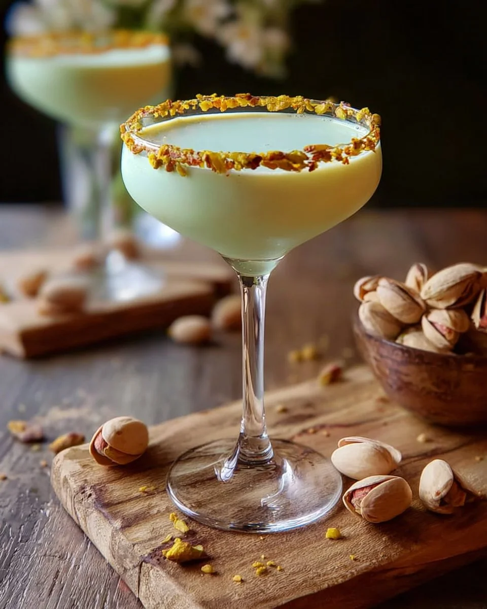 Pistachio Martini