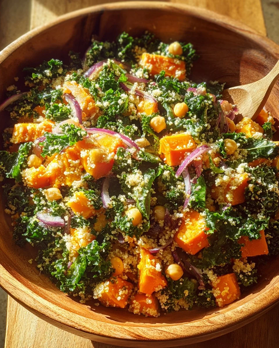 Pumpkin and Kale Salad