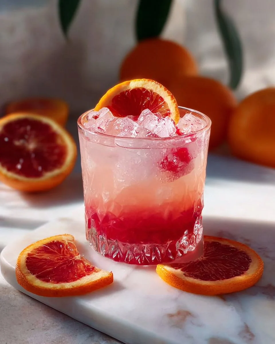 Raspberry Blood Orange Mocktail
