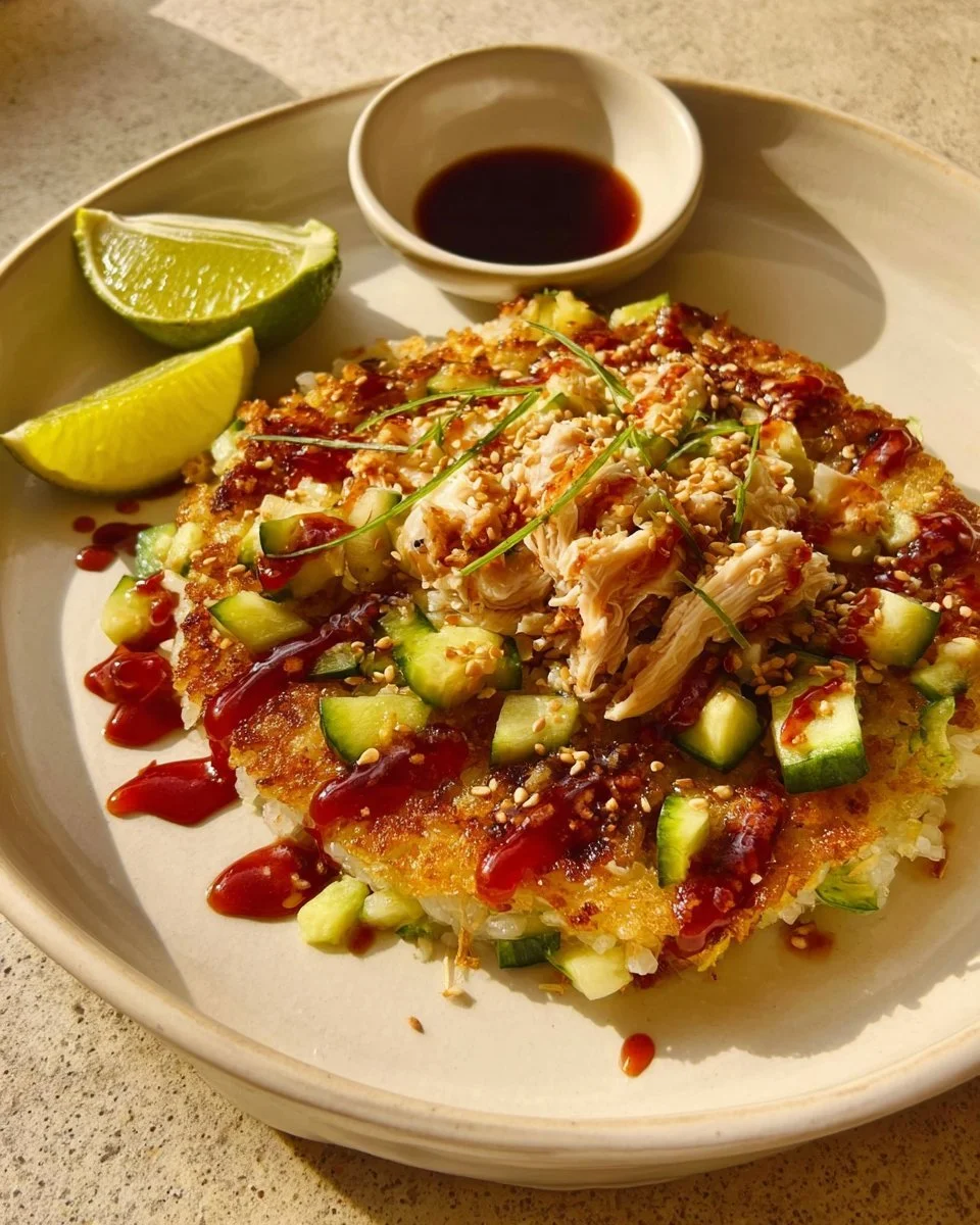 Salmon Sushi Waffles