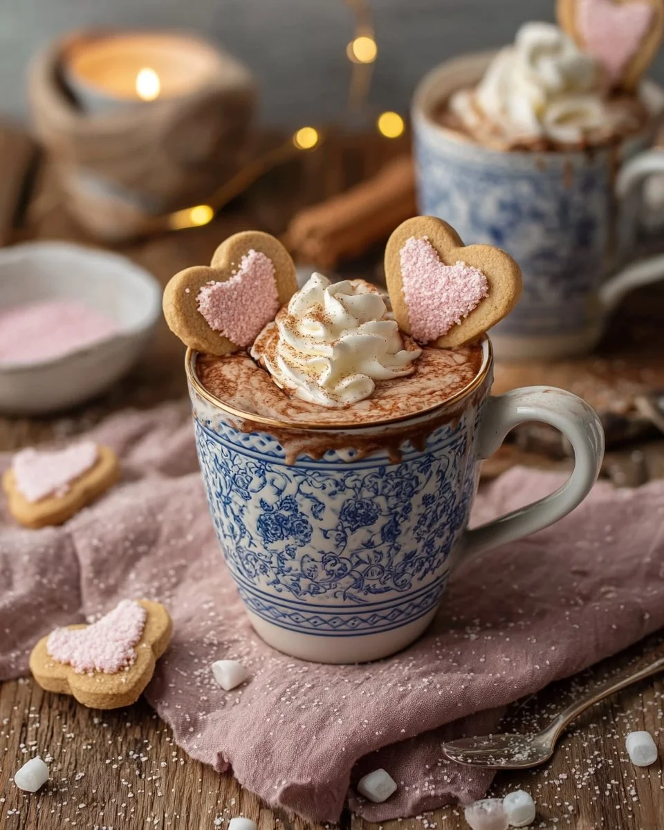Sweetheart Sugar Cookie Hot Chocolate