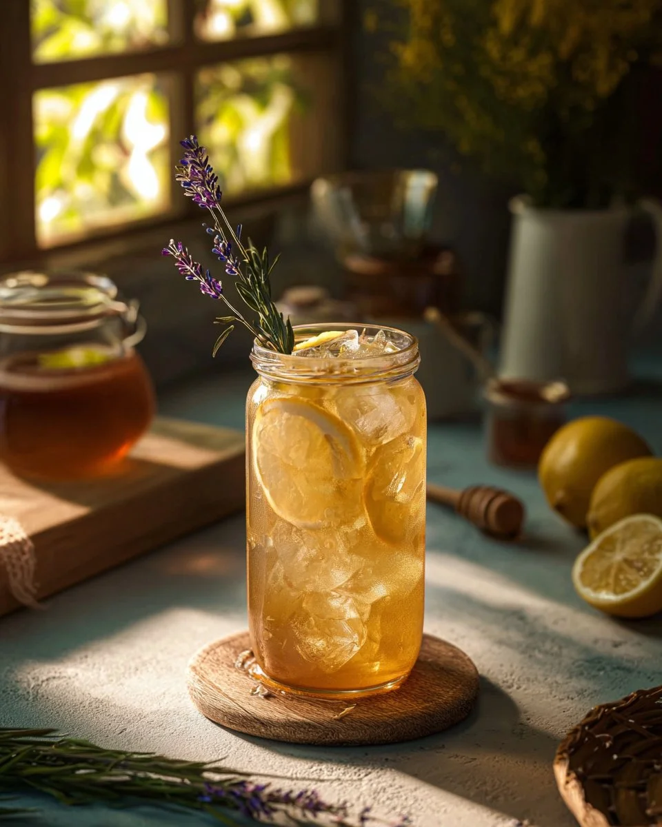 Chamomile Lavender Iced Tea