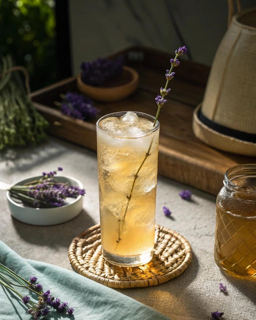 Chamomile Lavender Iced Tea