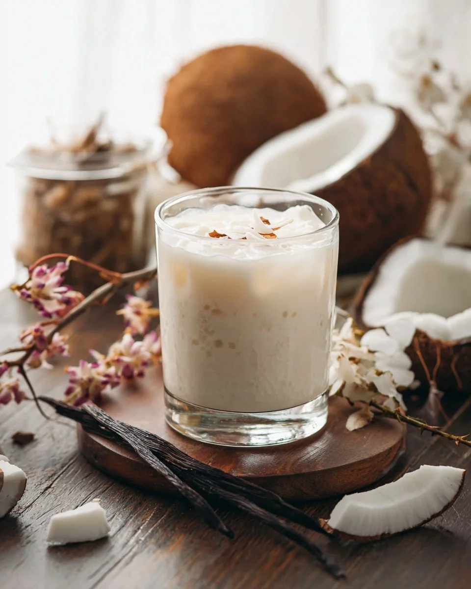 Coconut Vanilla Iced Milk