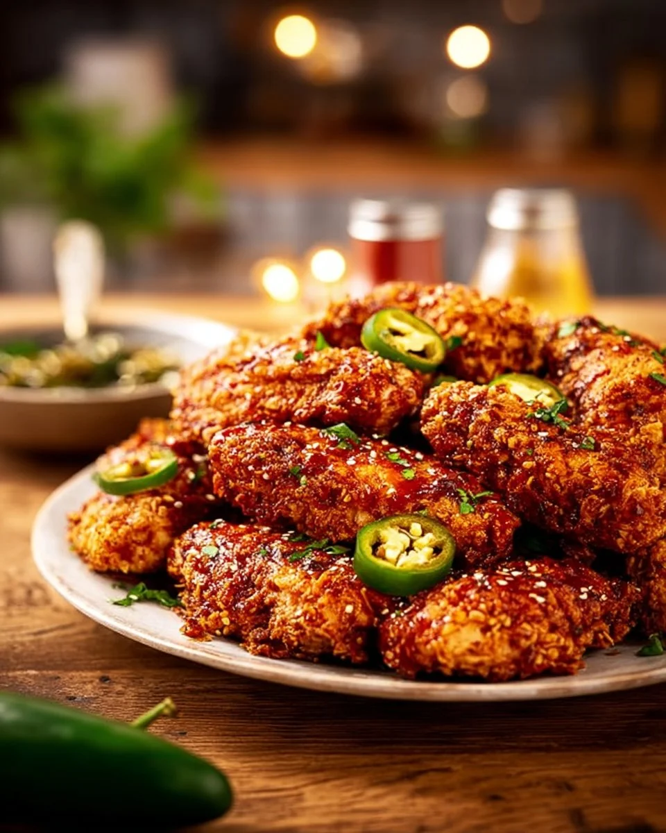Crispy Spicy Jalapeño Chicken
