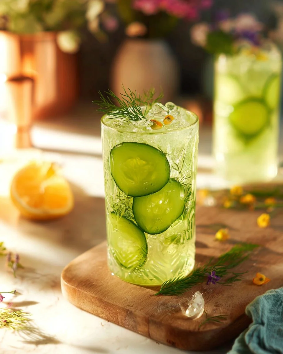 Cucumber Dill Soda