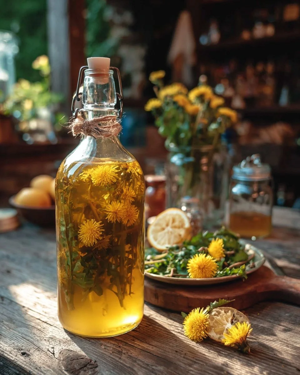 Dandelion Mead: Old-World Magic in a Bottle