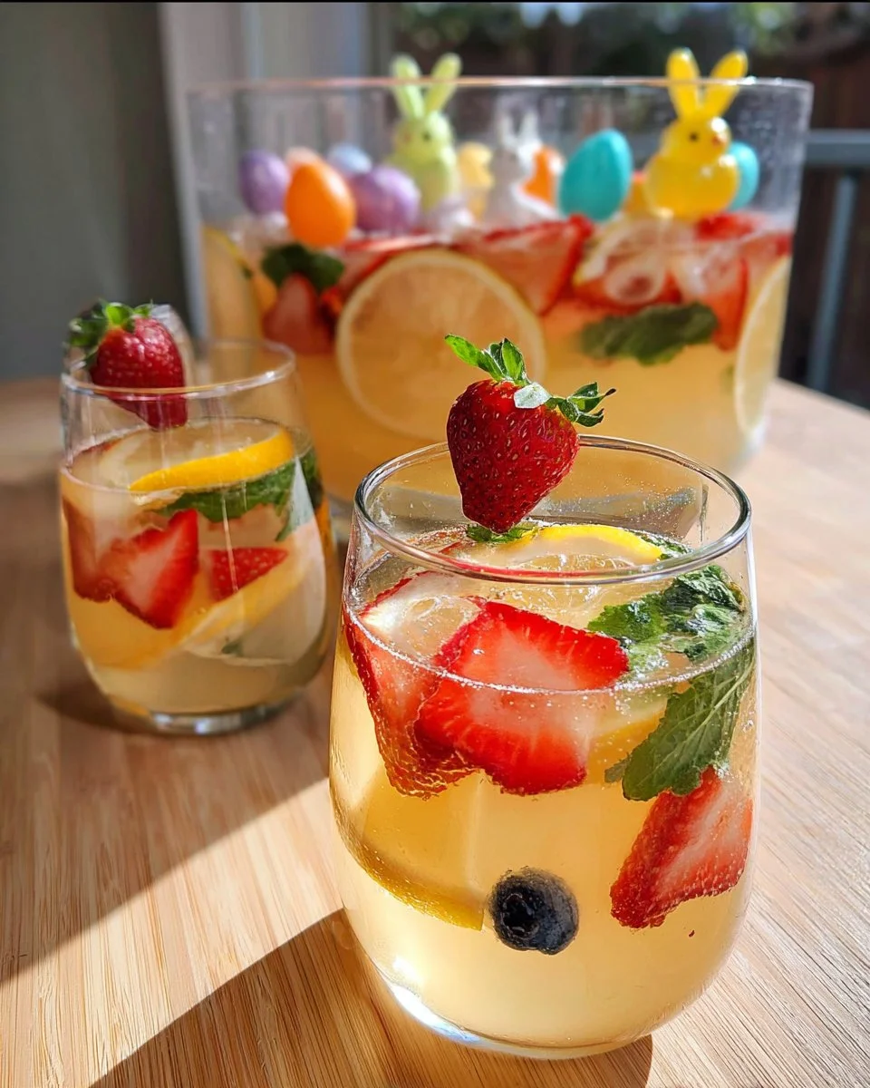 Easter Mocktail Sangria Punch