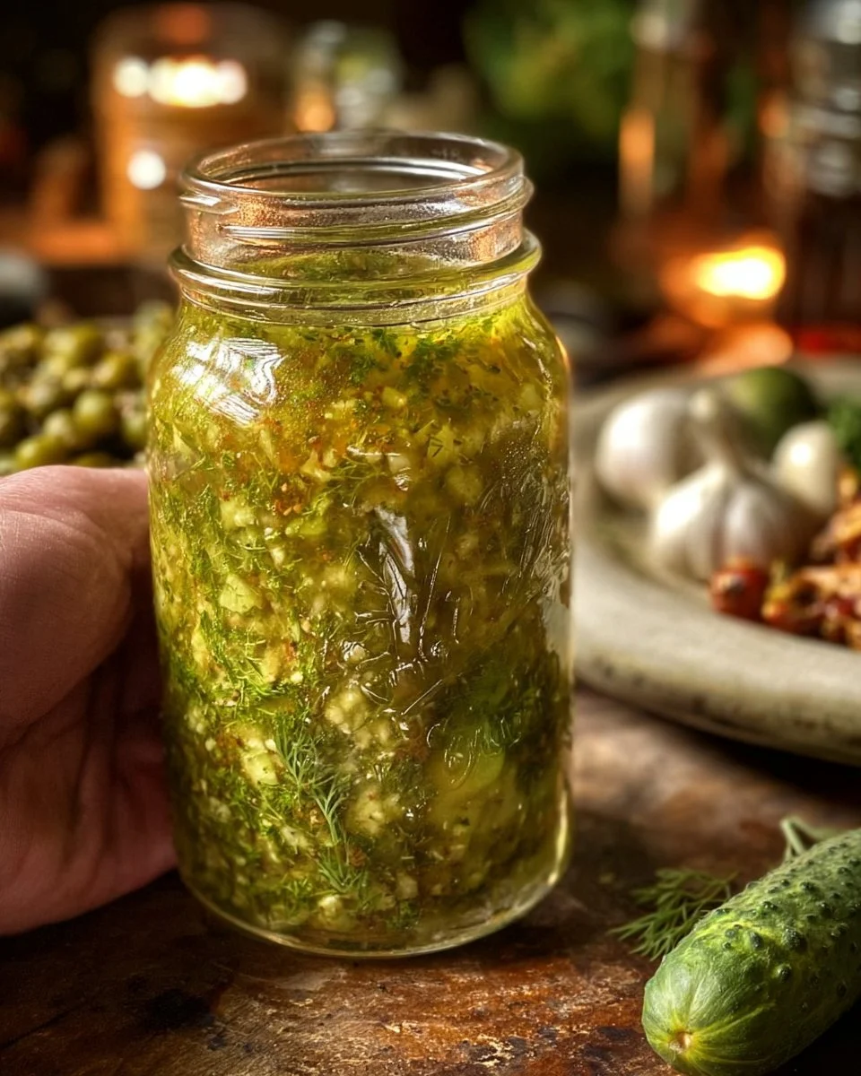 Homemade Dill Pickle Hot Sauce Recipe
