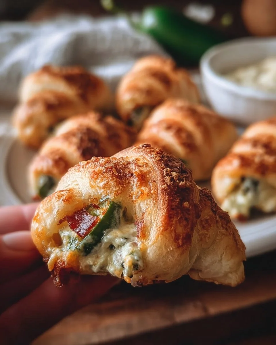 Jalapeño Popper Crescent Rolls Recipe