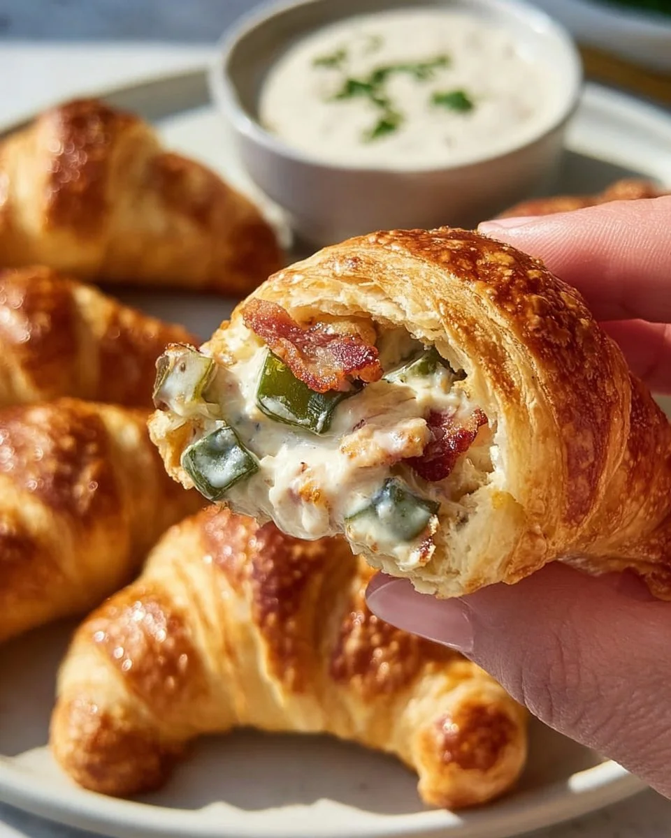 Jalapeño Popper Crescent Rolls Recipe