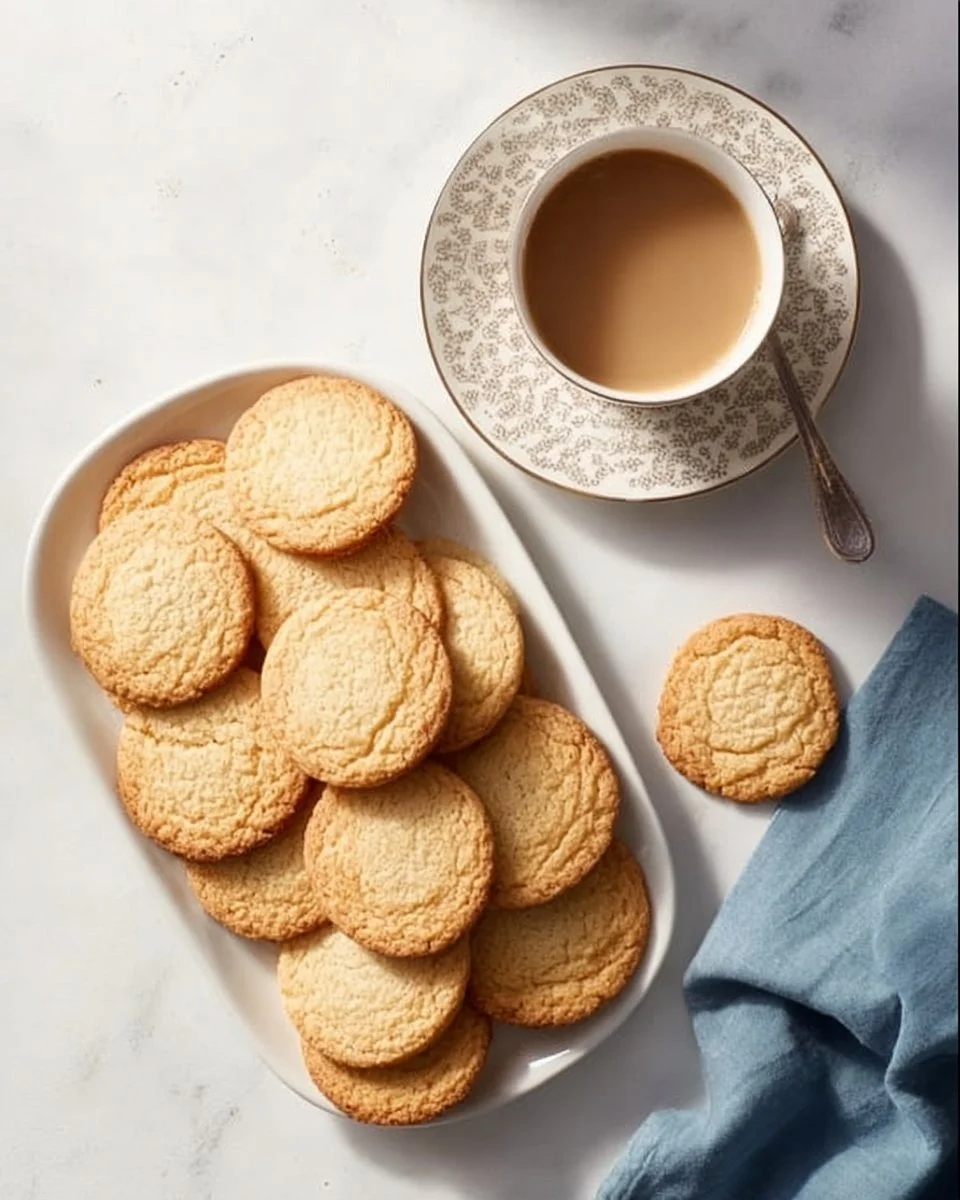 Delicious homemade London Fog Cookies with Earl Grey and vanilla flavors