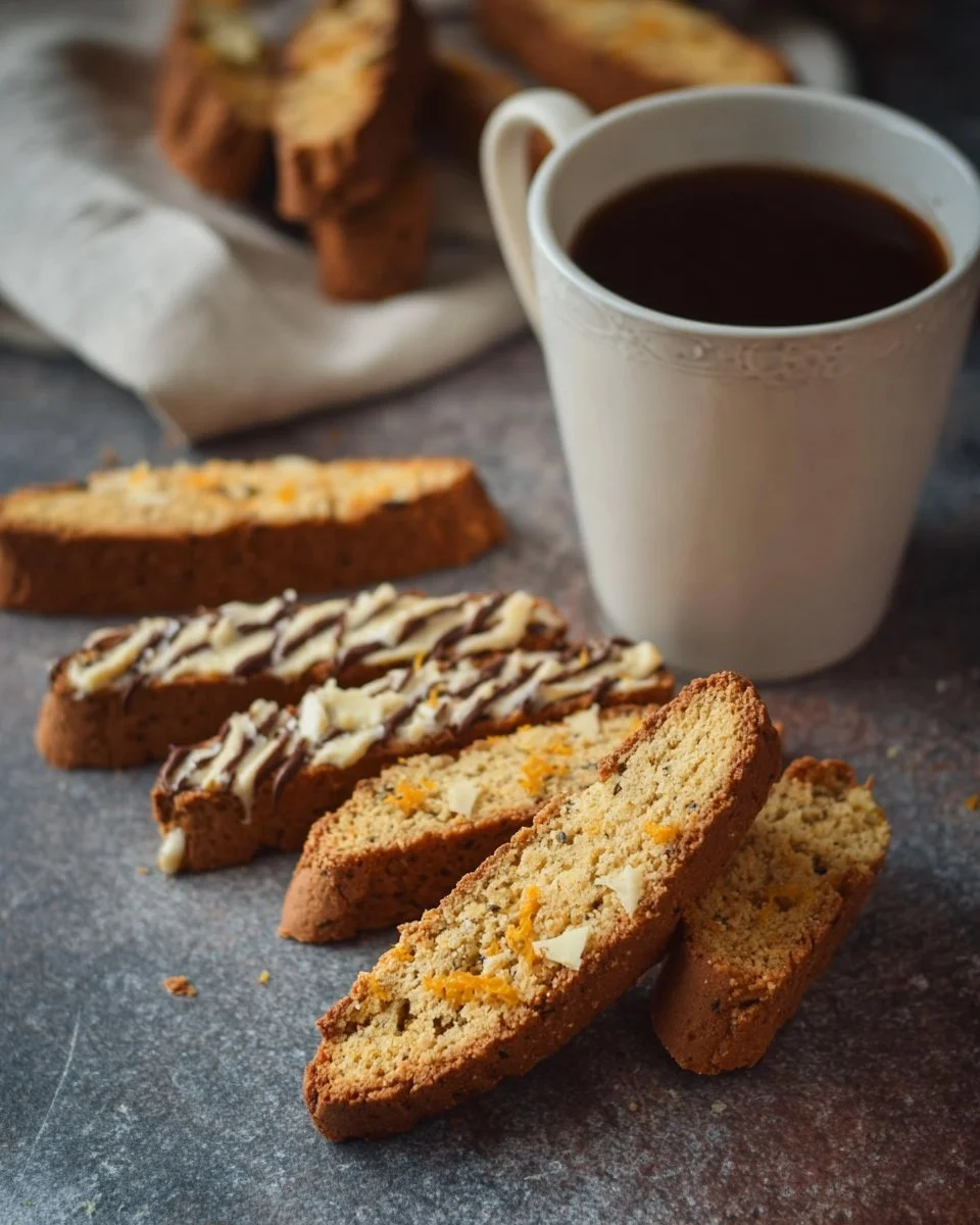 Orange Earl Grey Biscotti