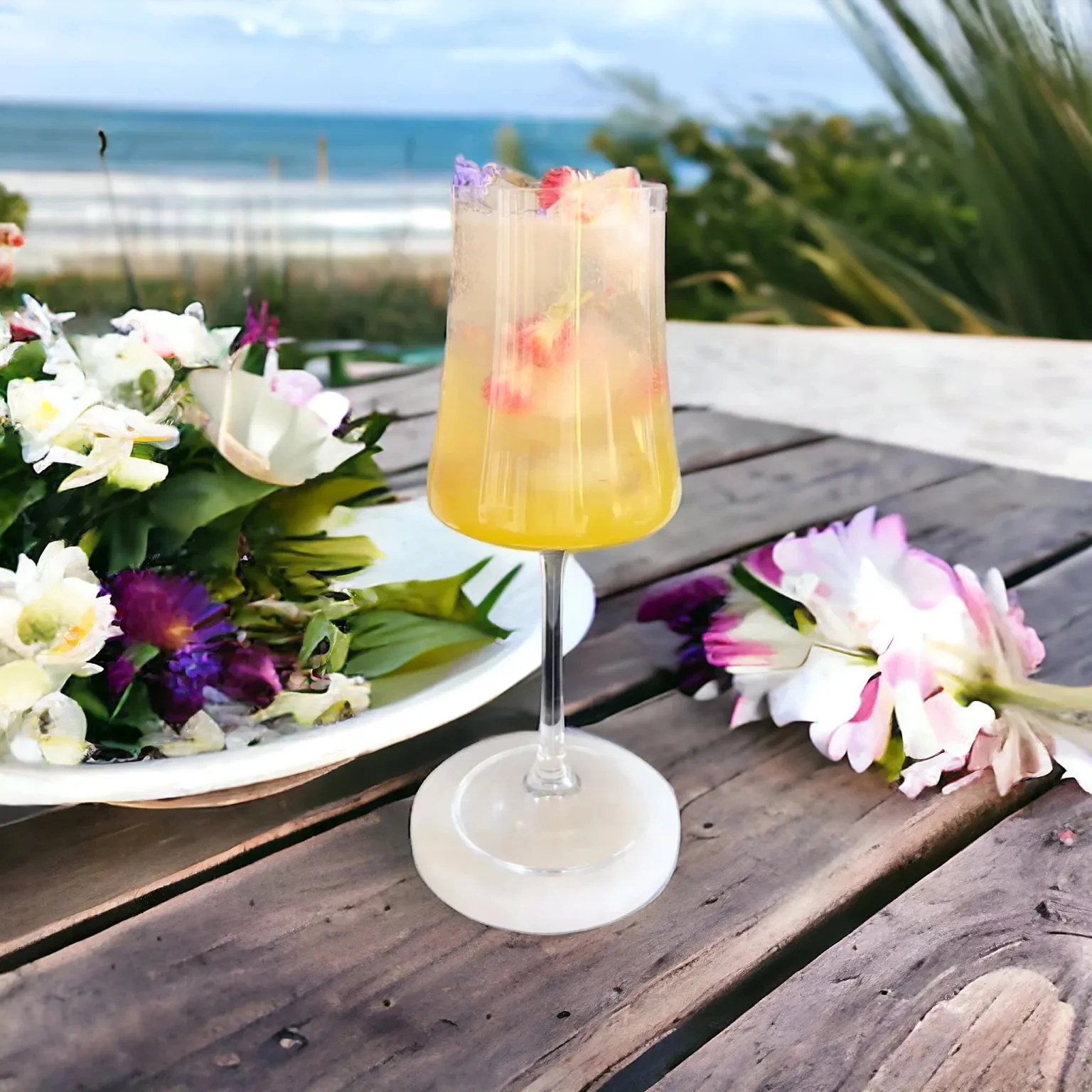 Pineapple Vanilla Mocktail Spritz