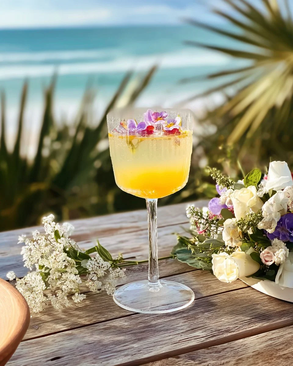 Pineapple Vanilla Mocktail Spritz