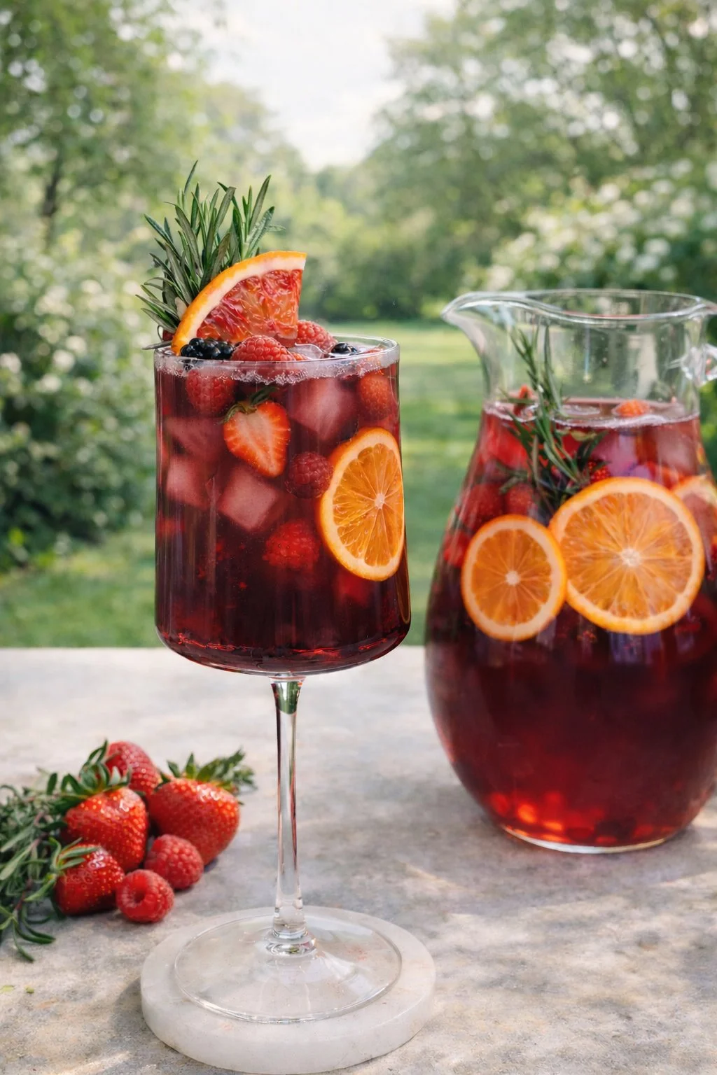 Refreshing Non-Alcoholic Sangria
