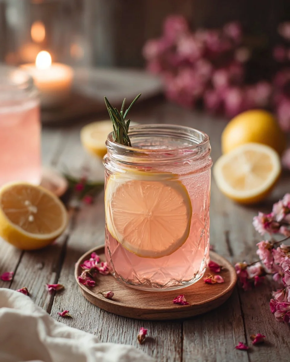 Rose Vanilla Lemonade