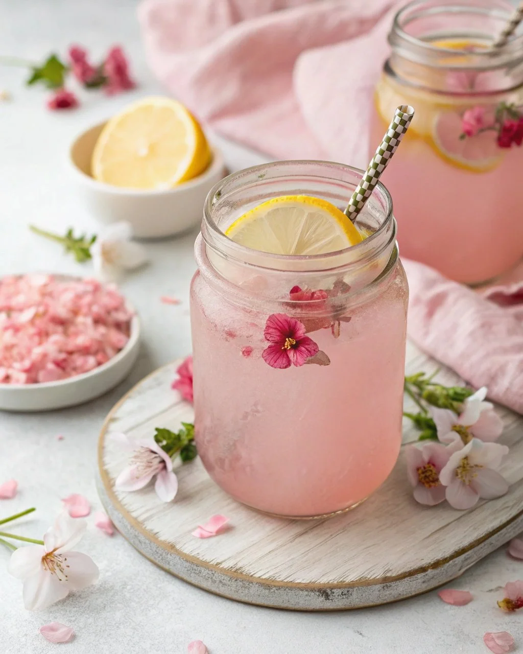 Rose Vanilla Lemonade