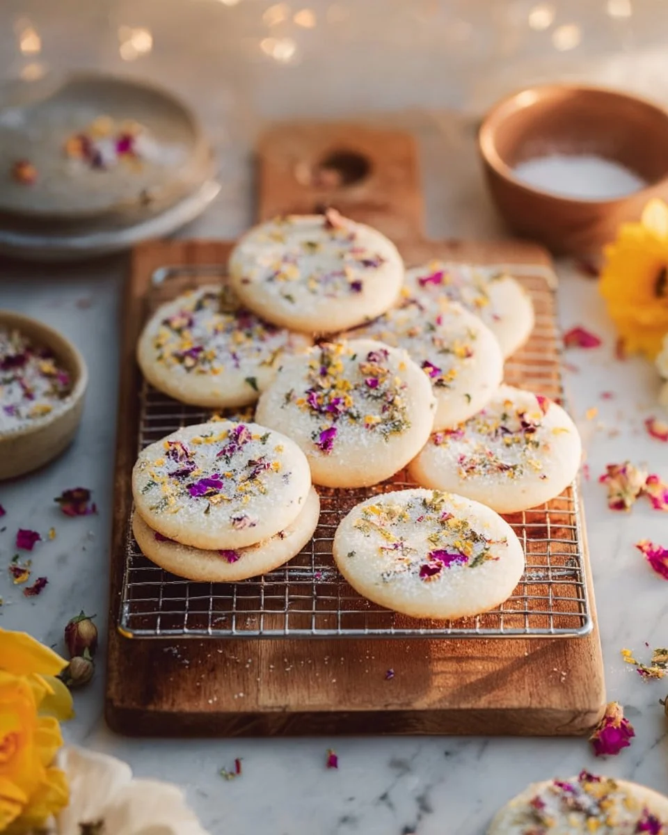Rose Water Sugar Cookies