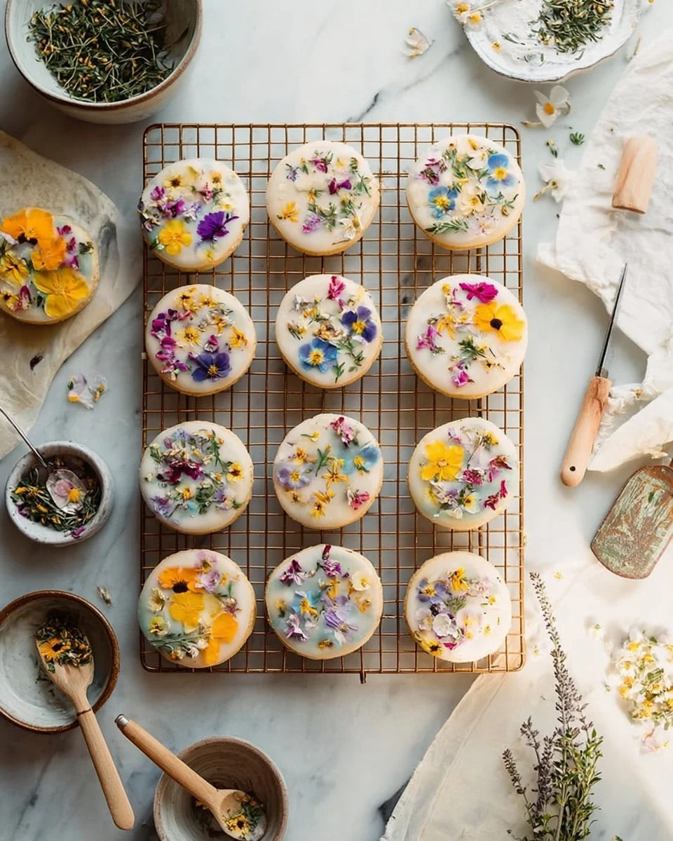 Rose Water Sugar Cookies