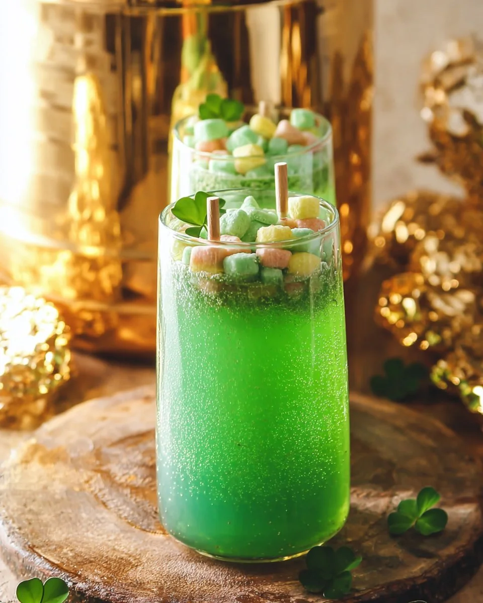 St Patrick's Day Mocktails