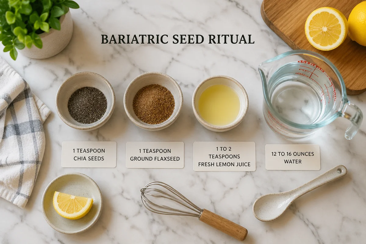 Bariatric Seed Ritual Recipe: Your New Daily Weight Loss Hack