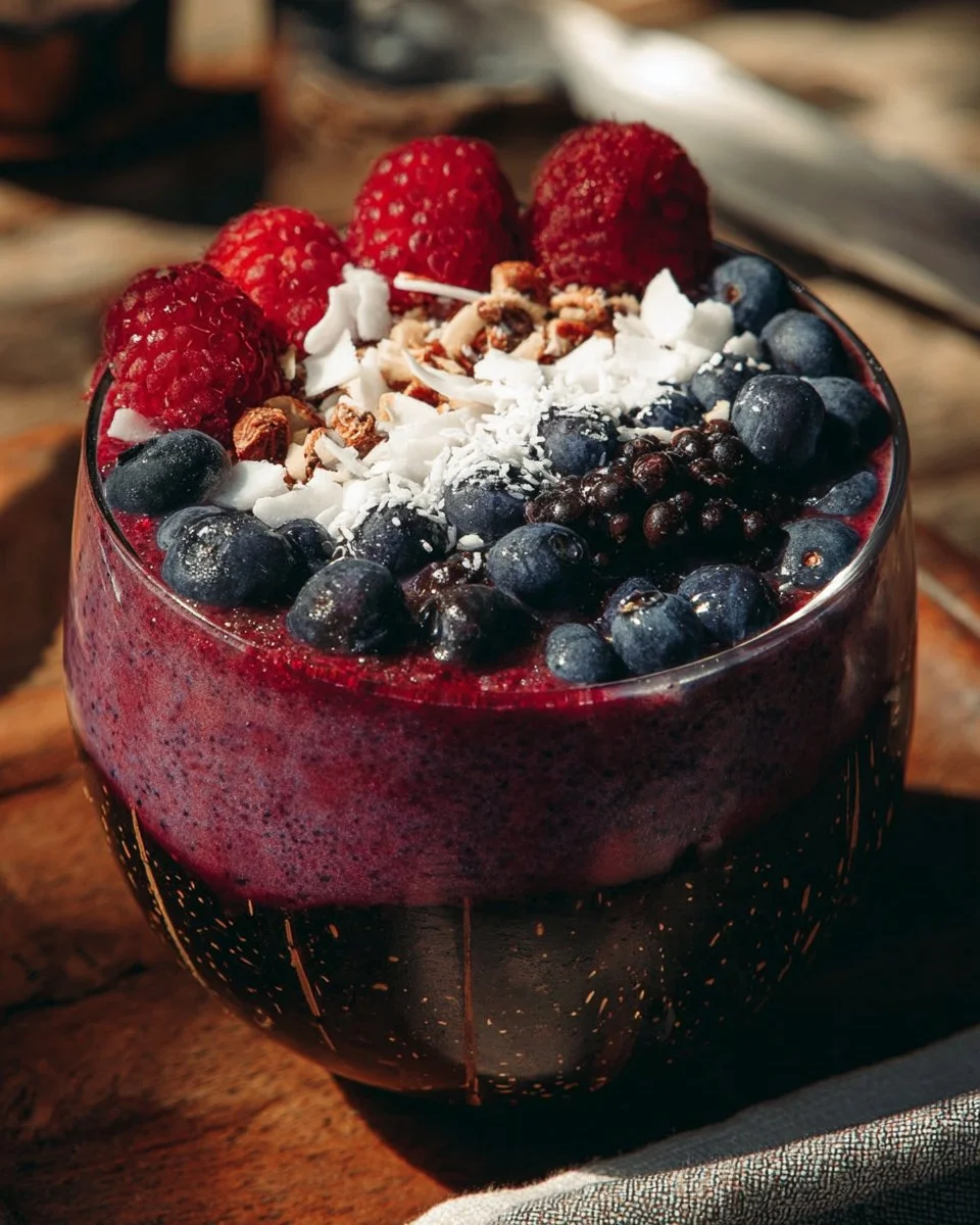 Berry Antioxidant Smoothie Bowl