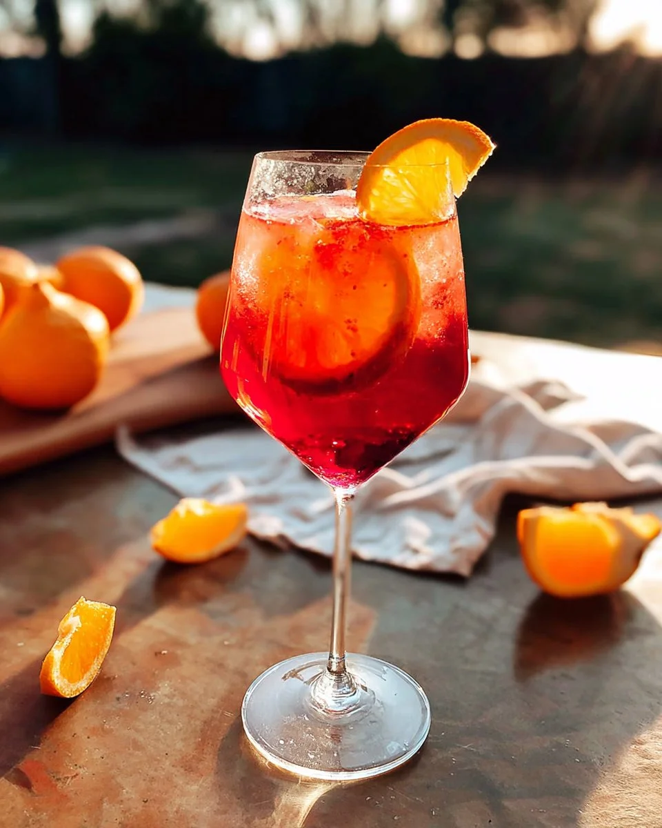 Blackberry Aperol Spritz
