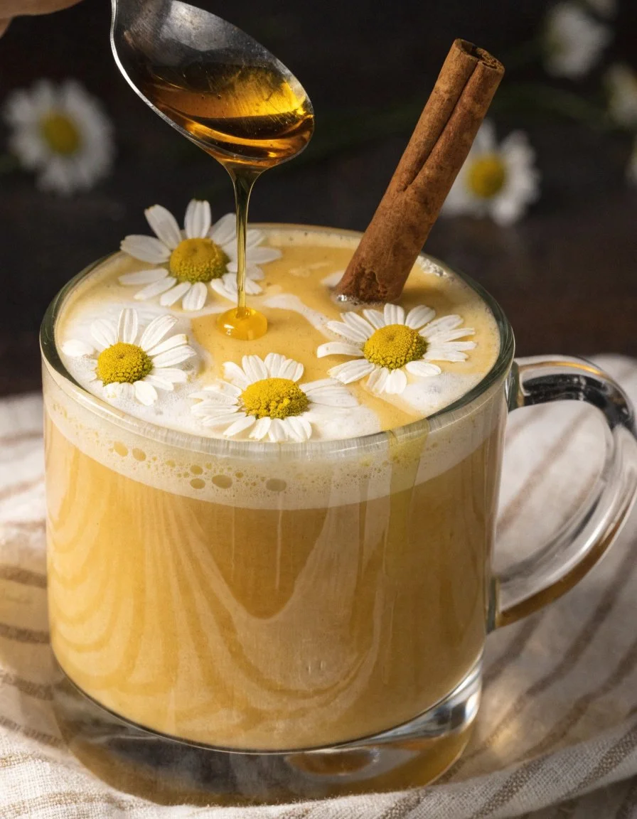 Chamomile Honey Glow Latte