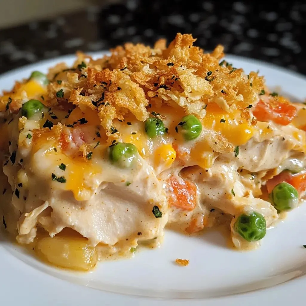 Cheesy Ranch Chicken & Veggie Bake