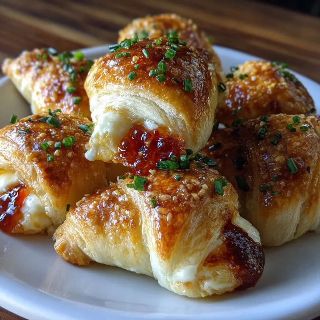 Cream Cheese & Pepper Jelly Crescent Bites